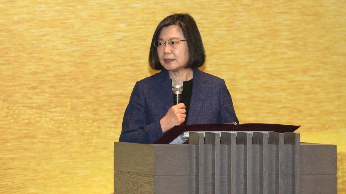Tchajwanská prezidentka míří do USA, ostrov se připravuje na čínský hněv